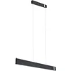 Image de LED-hanglamp Smart Home Zigbee 3.0 Jagun Tunable White 1800lm / 0lm 21W Antraciet dimbaar