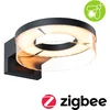 Image de LED-wandarmatuur voor buiten Smart Home Zigbee 3.0 Capera Schemergestuurde bewegingsmelder (IR) insectvriendelijk IP44 231mm Tunable Warm 12,5W 800lm 230V Antraciet Aluminium