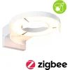 Image de LED-wandarmatuur voor buiten Smart Home Zigbee 3.0 Capera Schemergestuurde bewegingsmelder (IR) insectvriendelijk IP44 231 mm Tunable Warm 12,5W 800lm 230V Wit Aluminium