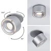 Image de LED-inbouwlamp Spircle rond 78mm 8W 550lm 230V 3000K Chroom mat