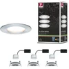Image de LED-inbouwlamp Nova Coin Basisset star IP44 rond 78mm Coin 3x6W 3x470lm 230V 2700K Alu gedraaid