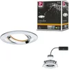 Image de LED-inbouwlamp Nova Plus Coin Enkele lamp zwenkbaar IP65 rond 93 mm 30° Coin 6W 470lm 230V dimbaar 2700K Chroom