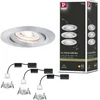 Image de LED-inbouwlamp Nova Mini Coin Basisset zwenkbaar rond 66 mm 15° Coin 3x4W 3x310lm 230V 2700K Alu gedraaid