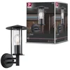 Image de Wandarmaturen voor buiten Classic IP44 173 mm max. 15W 230V Donkergrijs Metaal, Glas