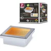 Image de LED-grondinbouwlamp Smart Home Zigbee 3.0 Brick insectvriendelijk IP67 hoekig 100x100mm Tunable Warm 1W 18lm 230V Edelstaal edelstaal