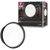 Image de LED-wandarmatuur voor buiten Platomo zeewater bestendig IP44 rond 180mm 3000K 14,5W 1200lm 230V Zwart Kunststof