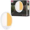 Image de LED-paneel voor buiten Lamina Backlight Schemergestuurde bewegingsmelder (IR) insectvriendelijk IP44 rond 280mm Tunable Warm 14W 1150lm 230V Wit Kunststof