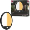 Image de LED-paneel voor buiten Lamina Backlight Schemergestuurde bewegingsmelder (IR) insectvriendelijk IP44 rond 280 mm Tunable Warm 14W 1150lm 230V Zwart Kunststof