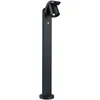 Image de LED-bolderlamp Cuff Schemergestuurde bewegingsmelder (IR) IP44 782mm 3000K 10W 700lm 230V 70° Antraciet Aluminium