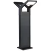 Image de LED-bolderlamp Juntea IP44 585 mm 3000K 2x12,5W 2x800lm 230V Antraciet Aluminium