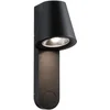Image de LED-wandarmatuur voor buiten Caissa Schemergestuurde bewegingsmelder (HF) IP44 105x274mm 3000K 9W 700lm 230V 65° Antraciet Aluminium