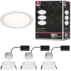 Image de LED-inbouwlamp 3-Step-Dim Cole Coin Set van 3 IP44 rond 88mm Coin 3x6W 3x470lm 230V dimbaar 2700K Wit