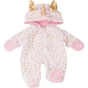 Image de Götz poppenkleding onesie unicorn voor pop van 30-33 cm