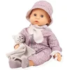 Image de Gotz Babypop Cookie - 48 cm met stoffen lijfje en vinyl ledematen
