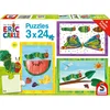 Image de Raupe-Kokon-Schmetterling, 3x24 Teile Physical