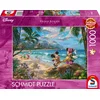 Image de Schmidt legpuzzel Mickey en Minnie Mouse Hawaii - 1000 stukjes Disney.