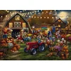 Image de Schmidt puzzel Disney legpuzzel Mickey & Minnie Pumpkin Festival 1000 stukjes.
