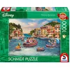 Image de Schmidt Spiele - Thomas Kinkade Studios - Disney Mickey en Minnie in Italië, 1000 stukjes