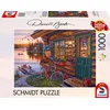 Image de Schmidt - Legpuzzel - Hut aan het meer met fiets - Darrell Bush - 1000 stukjes - Volwassenen - vanaf 12 jaar