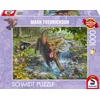 Image de Schmidt - Legpuzzel - Hondenliefde, lentewandeling met Labrador Retriever - Mark Fredrickson - 1000 stukjes - Volwassenen - vanaf 12 jaar