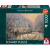 Image de Schmidt - Legpuzzel - Feestelijke kerstdagen - Thomas Kinkade - 1000 stukjes - Volwassenen - vanaf 12 jaar