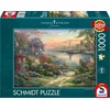 Image de Schmidt puzzel New England haven - legpuzzel 1000 stukjes landschap.