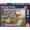 Image de Schmidt - Legpuzzel - Het strandhuis - 1000 stukjes - Volwassenen - vanaf 12 jaar