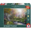 Image de Schmidt legpuzzel Kinkade A mother's perfect day 1000 stukjes landschap.