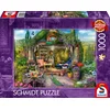 Image de Schmidt - Legpuzzel - Geluk in het tuinhuisje in de wijngaarden - 1000 stukjes - Volwassenen - vanaf 12 jaar
