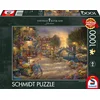 Image de Schmidt legpuzzel - Gracht in Amsterdam - 1000 stukjes - Thomas Kinkade - 59917