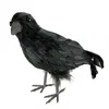 Image de CHAKS Halloween raaf - Enge horror vogel decoratie van 32 cm - Zwart