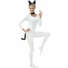 Image de Chaks Verkleed set kat/poes - oortjes/staart/strikje - zwart - verkleed accessoires