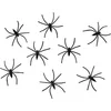 Image de Chaks nep spinnen/spinnetjes 4 cm - zwart - 24x - Horror/Halloween thema decoratie beestjes