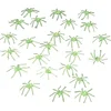 Image de Chaks nep spinnen/spinnetjes 4 cm - glow in the dark - 24x - Horror/halloween thema decoratie
