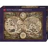 Image de Heye puzzel legpuzzel Vintage World 2000 stuk(s) landkaarten.