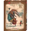 Image de Heye legpuzzel Spring Time 1000 stukjes fantasie puzzel.