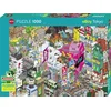 Image de Heye puzzel Tokyo Quest 1000 stukjes - legpuzzel stad Japan.