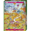 Image de Heye legpuzzel Mordillo By the Field 1000 stukjes puzzelspel.
