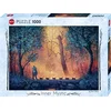 Image de Heye puzzel Woodland March legpuzzel 1000 stukjes landschap.