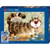 Image de Heye puzzel katten 1000 stukjes - Legpuzzel voor volwassenen.