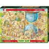 Image de Heye puzzel Desert Habitat 1000 stukjes Funky Zoo cartoon puzzel.