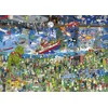Image de Heye puzzel Movie History 2000 stukjes cartoon puzzel.