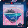 Image de Heye puzzel dolfijnen 1000 stukjes vierkant Tiny Worlds.