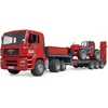 Image de Bruder MAN TGA vrachtwagen met Manitou MLT 633