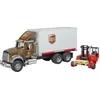 Image de Bruder 2828 Mack Granite UPS met vorkheftruck