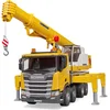 Image de Bruder 3571 Vrachtwagen Scania 560R Liebherr kraan met truck