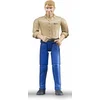 Image de Bruder 60006 Man met  blauwe broek