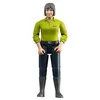Image de Bruder 60405 Vrouw met Groen Shirt & Zwarte Broek