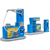 Image de Bruder speelgoed tankstation en autowasstraat accessoire voor voertuigen.