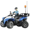 Image de Bruder politie-quad met politievrouw en ausst.